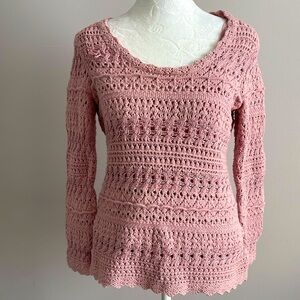 Women’s Dana Buchman light pink Sweater Size XS